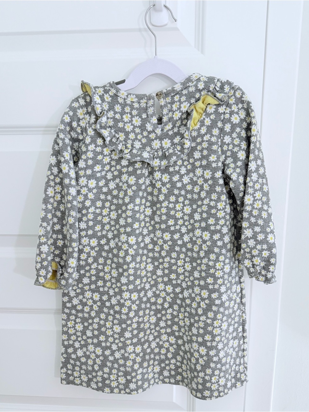 Oh Baby! Pucker Mini Daisies Cora Dress- Sz. 4-5
